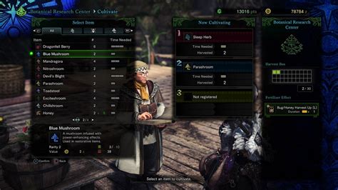 botanical research mhw|How to Expand the Botanical Research Center in .